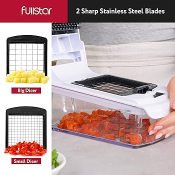 『新品未開封』 フルスター野菜チョッパー　スライサー　ピーラー　 豪華８点セット Amazon | Fullstar (フルスター) 野菜チョッパー 玉ねぎ